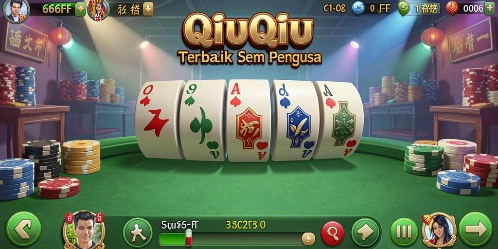 Tampilan gameplay QiuQiu yang menawan di 666FF.