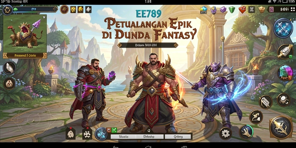 Gambaran gameplay seru dari EE789 di dunia petualangan.