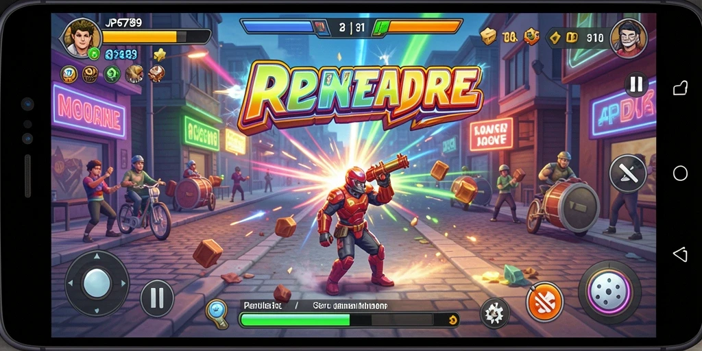 Tangkapan layar gameplay <strong>JP6789</strong> yang menunjukkan aksi seru di level arcade.