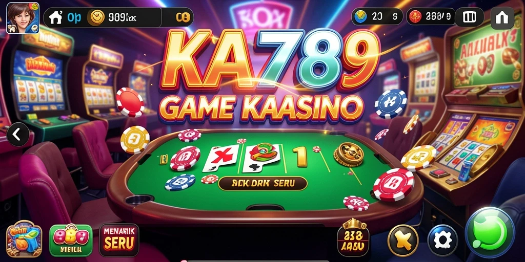 Tampilan permainan slot yang menarik dalam KA789.