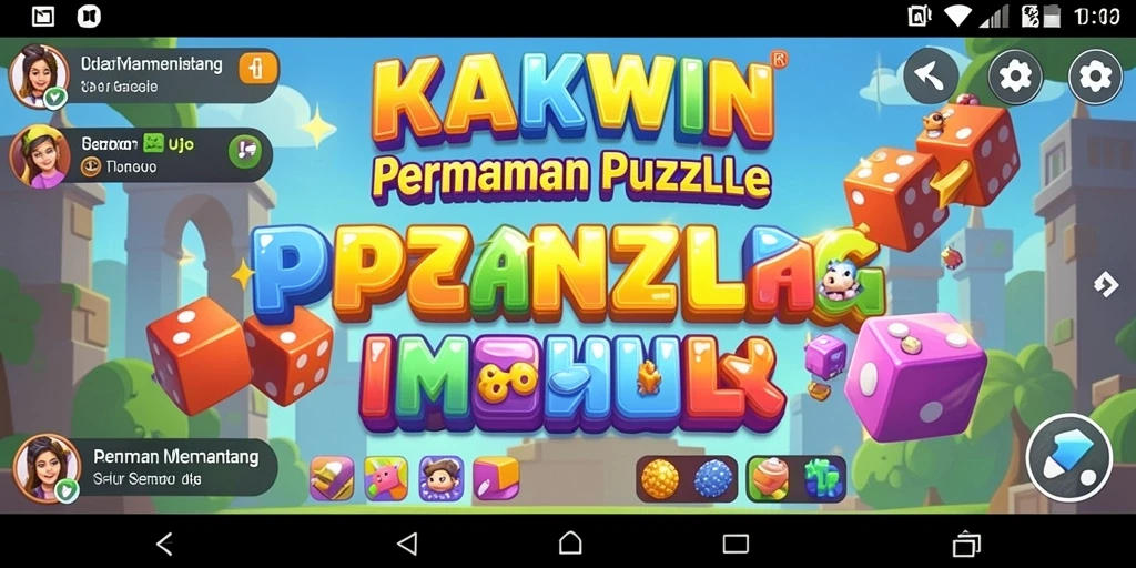 Gameplay KAKWIN yang menantang dan penuh warna.
