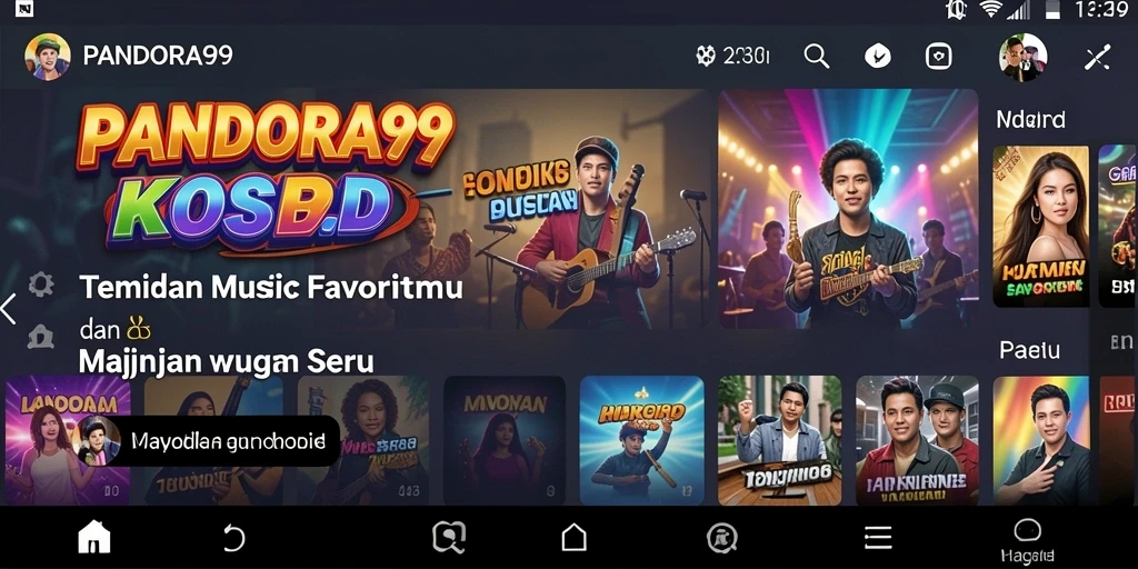Tampilan gameplay PANDORA99 yang menawan dan interaktif.