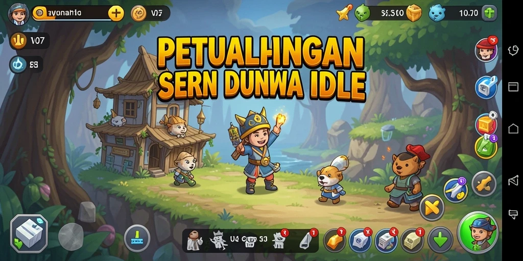 Tampilan gameplay V07 yang menarik dan seru.